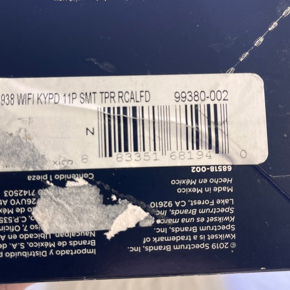 Kwikset Halo Venetian Bronze Wi-Fi Keypad Smart Lock 250 User Codes Deadbolt NEW - Picture 9 of 9